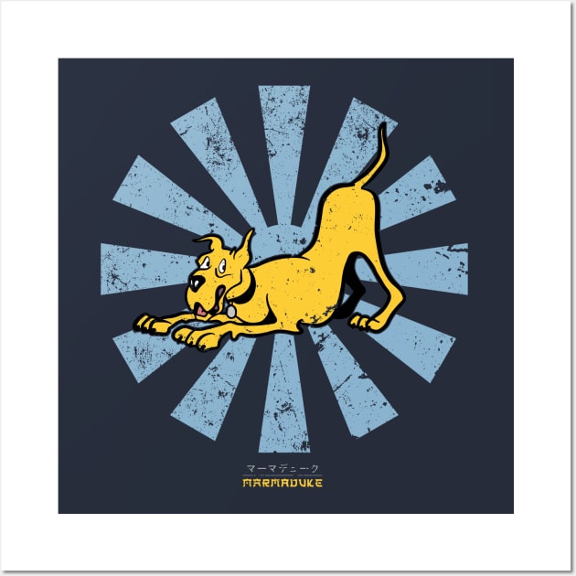 Marmaduke Retro Japanese Wall Art by Nova5